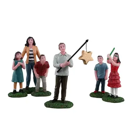 CHRISTMAS PINATA, SET OF 6