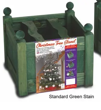 ~Christmas Tree Stand Green - image 1