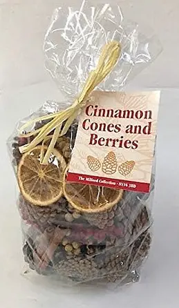 Cinnamon Pine Cones & Berries