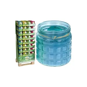 CITRONELLA CANDLE IN GLASS JAR