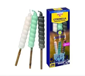 Citronella Table Top Flares - Close to Home - 3-Pack