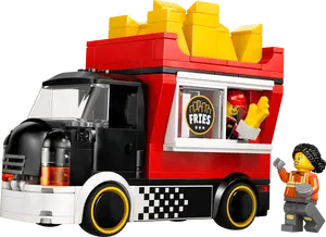 City Great Vehicles - Fries Food Truck - image 2