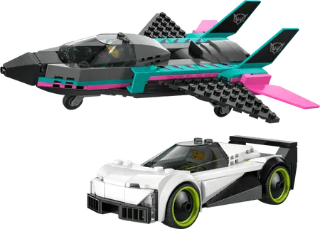 City Great Vehicles - Jet vs. Car - image 2