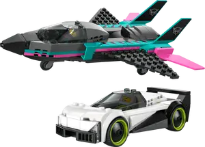 City Great Vehicles - Jet vs. Car - image 2