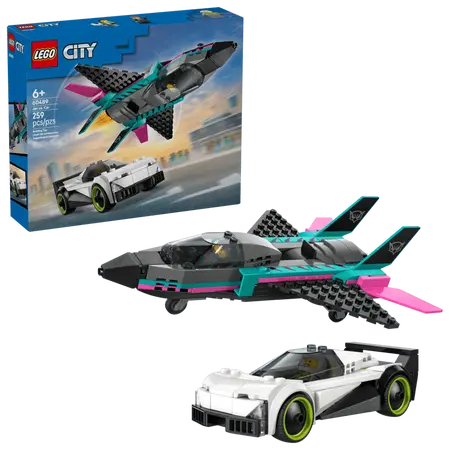 City Great Vehicles - Jet vs. Car - image 1