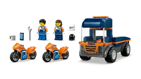 City Great Vehicles - Motorcycle Transporter - image 4