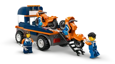 City Great Vehicles - Motorcycle Transporter - image 5