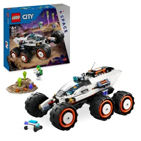 City Space - Space Explorer Rover and Alien Life