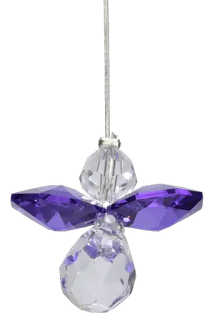 Classic Crystal Guardian Angel Amethyst - image 1