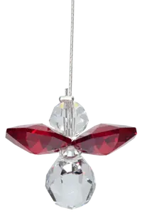 Classic Crystal Guardian Angel Garnet - image 1