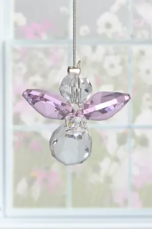 Classic Crystal Guardian Angel Rose - image 2