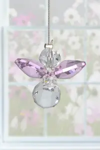Classic Crystal Guardian Angel Rose - image 2