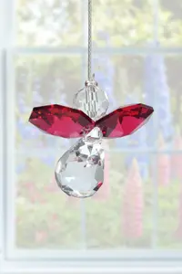 Classic Crystal Guardian Angel Ruby - image 1