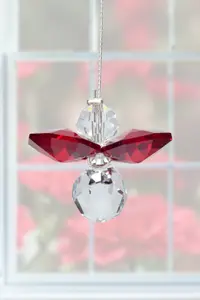 Classic Crystal Guardian Angel Ruby - image 2
