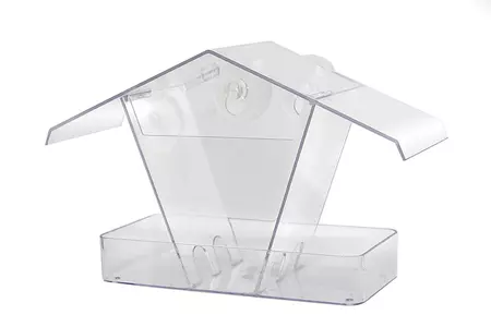 Clear Window Bird Feeder with Suction Pads - image 1