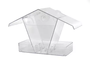 Clear Window Bird Feeder with Suction Pads