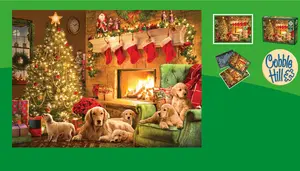 Cobble Hill Cozy Fireplace 1000 Piece Jigsaw Puzzle