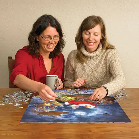 Cobble Hill Merry Christmas to All 1000 Piece Jigsaw Puzzle - image 4