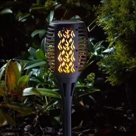 Compact Flaming Torch Black - 4 Piece Carry Pack