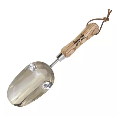 WS STAINLESS STEEL COMPOST SCOOP