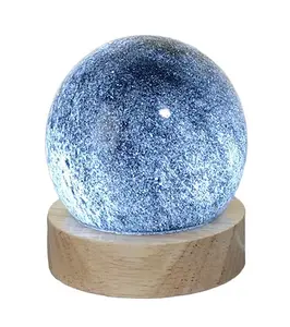 Cosmic Black Planetary Radiant Light - image 1