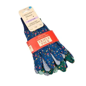 Cotton Grips - Mushrooms Triple Pack Medium/ Size 8 - image 1