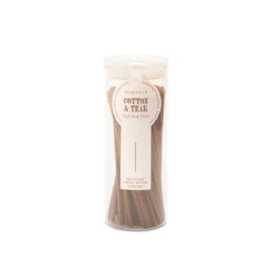 Cotton & Teak Incense Sticks – Pack of 100