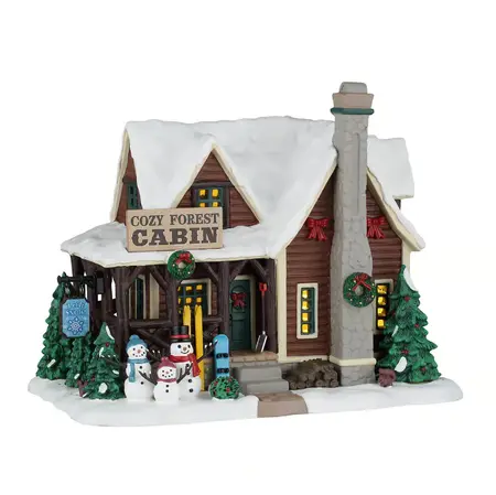 COZY FOREST CABIN, INCL. ADAPTOR 44338, 100 mA (WHITE) - image 1