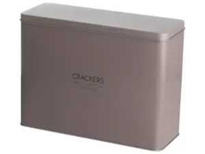 Crackers Tin 24X9X18Cm
