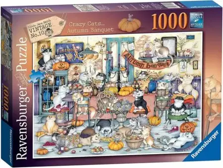 Crazy Cats  Autumn Banquet1000p
