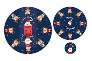 Cute Christmas 4 Placemats & 4 Coasters