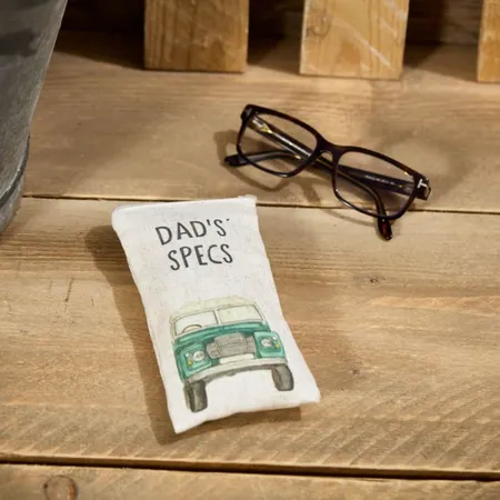 Dad'S Specs Landy Double Side Polyester Glasses Case