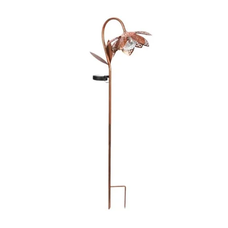 Damasque Solar Bloom - Bronze Stake Light - image 2