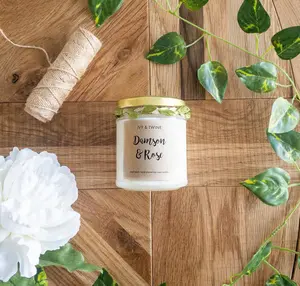Damson & Rose (190g) Candle from Ivy & Twine