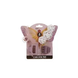 Danielle Creations Butterfly Claw Clip Set of 4 - image 1