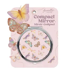 Danielle Creations Butterfly Compact Mirror