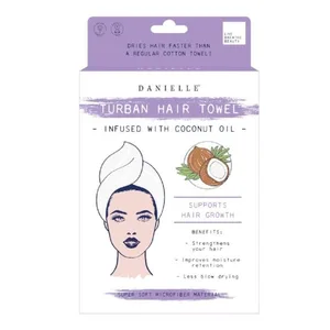 Danielle Infused Hair Turban - Coconut Oil - image 1