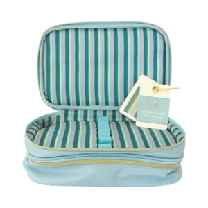 DC Double Zip Stripe Vanity Case - image 1