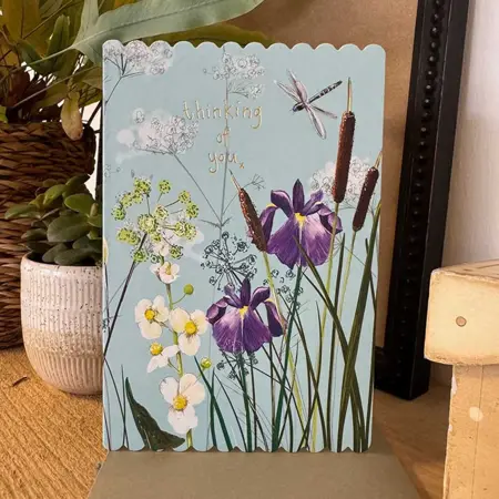 DC77 BY THE WATER THINKING OF YOU CARD