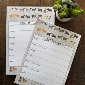 DELIGHTFUL DOGS WEEKLY PLANNER by Alex Clark - image 2