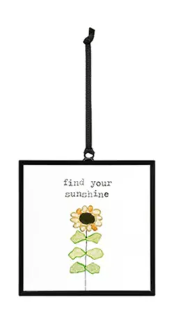 Demdaco Sharon Nowlan Find Your Sunshine Suncatcher - image 1
