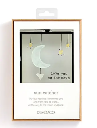 Demdaco Sharon Nowlan Love You To The Moon Suncatcher - image 3