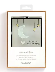 Demdaco Sharon Nowlan Love You To The Moon Suncatcher - image 3