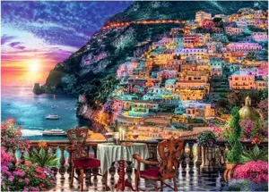Dinner in Positano 1000 Pc Puzzle - image 2
