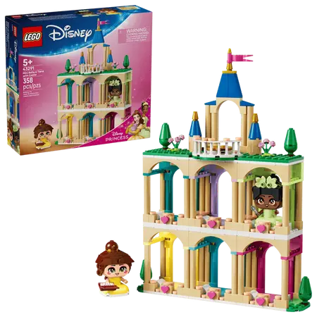 Disney Princess - Mini Belle & Tiana with Castle - image 1