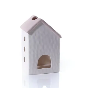 DITSY FLORAL HOME IS WHERE LOVE RESIDES CERAMIC HOUSE SHAPED TEA LIGHT HOLDER - image 2