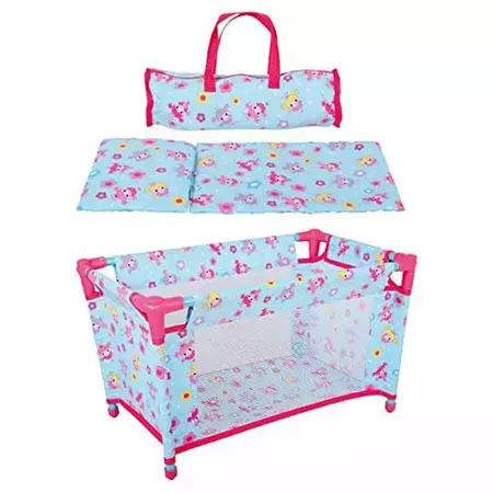 dollsworld Deluxe Travel Cot