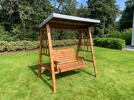 DORSET 2 SEAT SWING GREY
