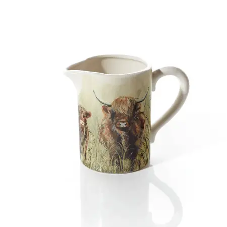 Dougal Highland Cow Jug Ceramic - image 1