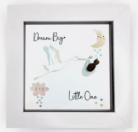 Mini Pebble - White - Dream Big Little One - image 1